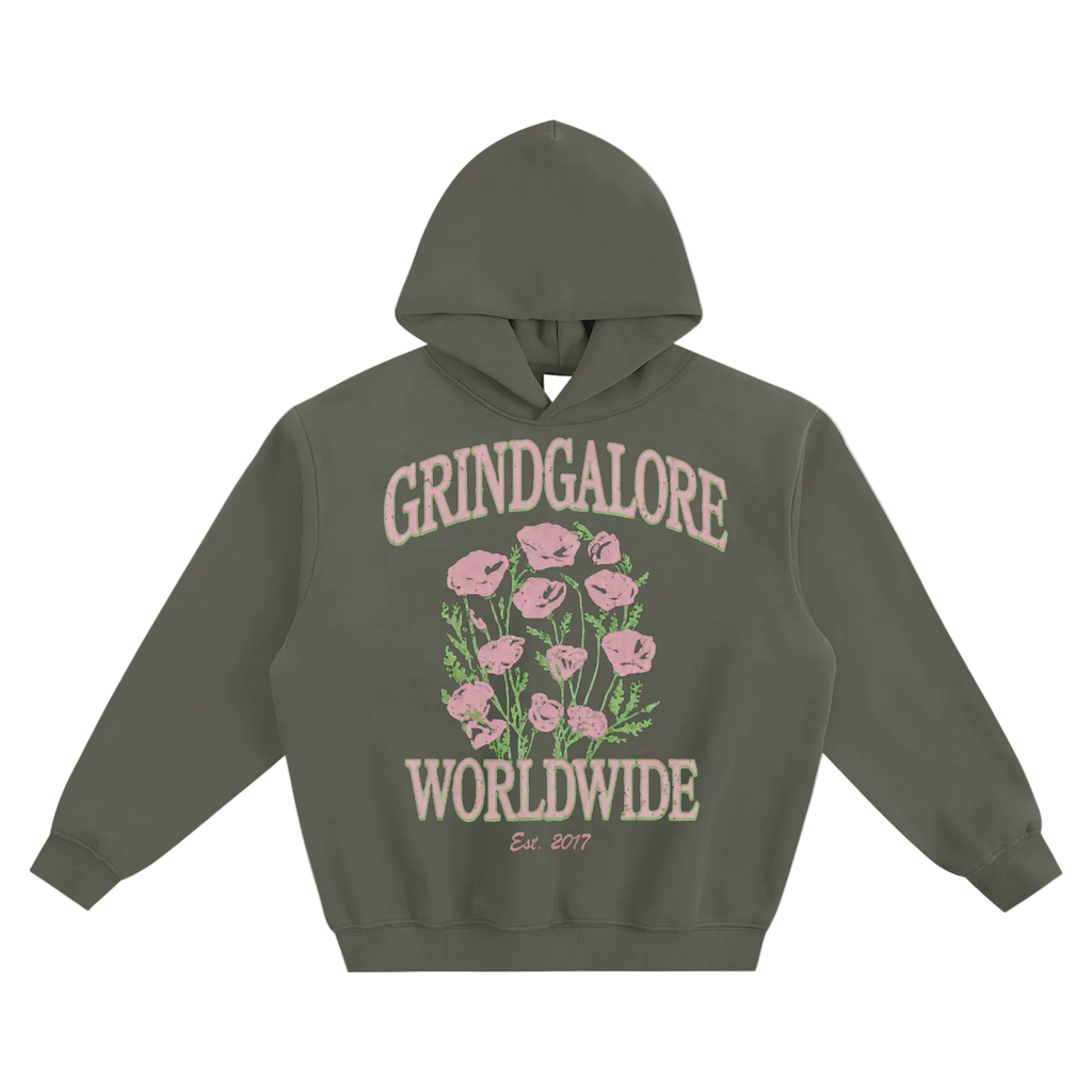 Grind Galore Worldwide Fleeced Hoodie