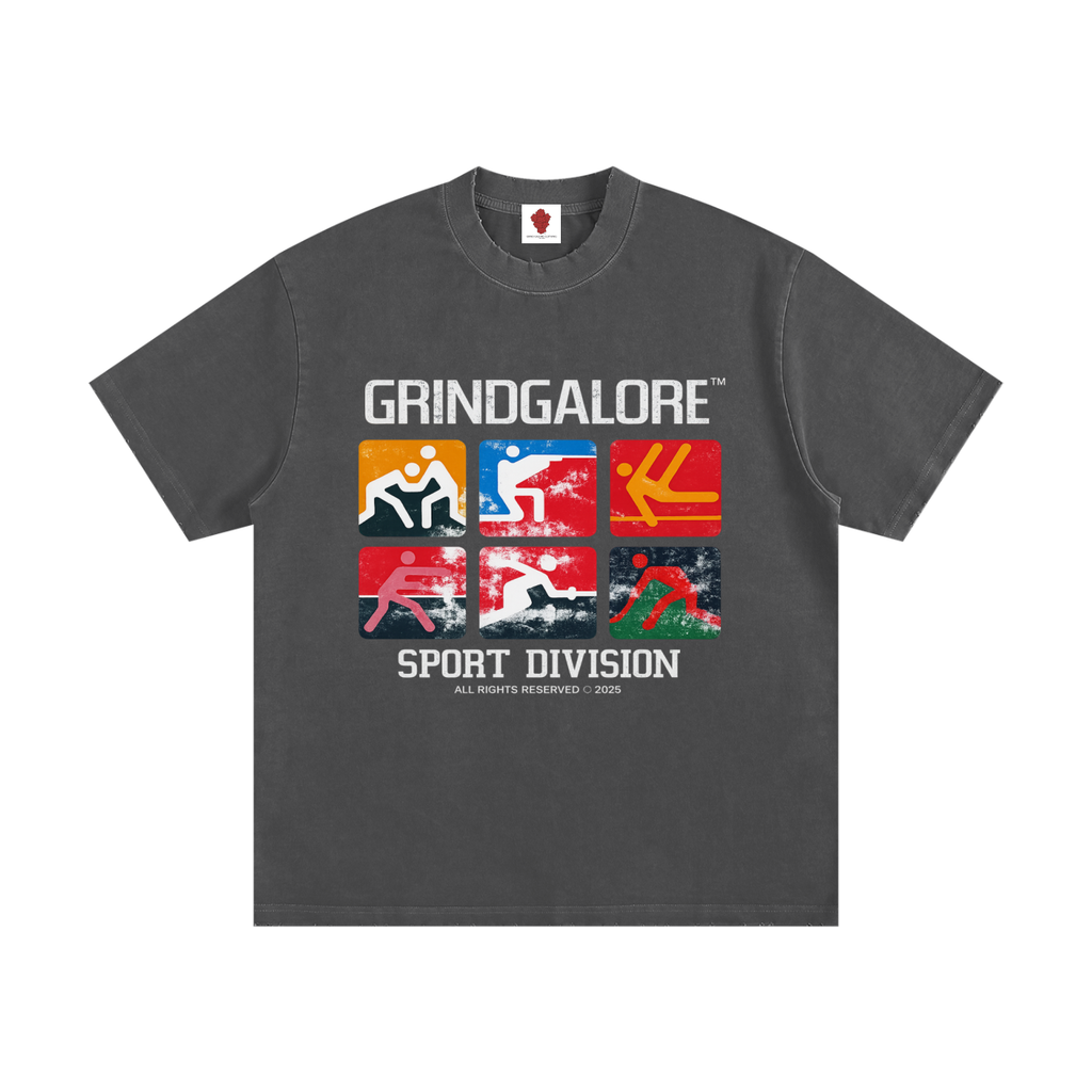 Heavyweight Vintage Washed Frayed T-Shirt