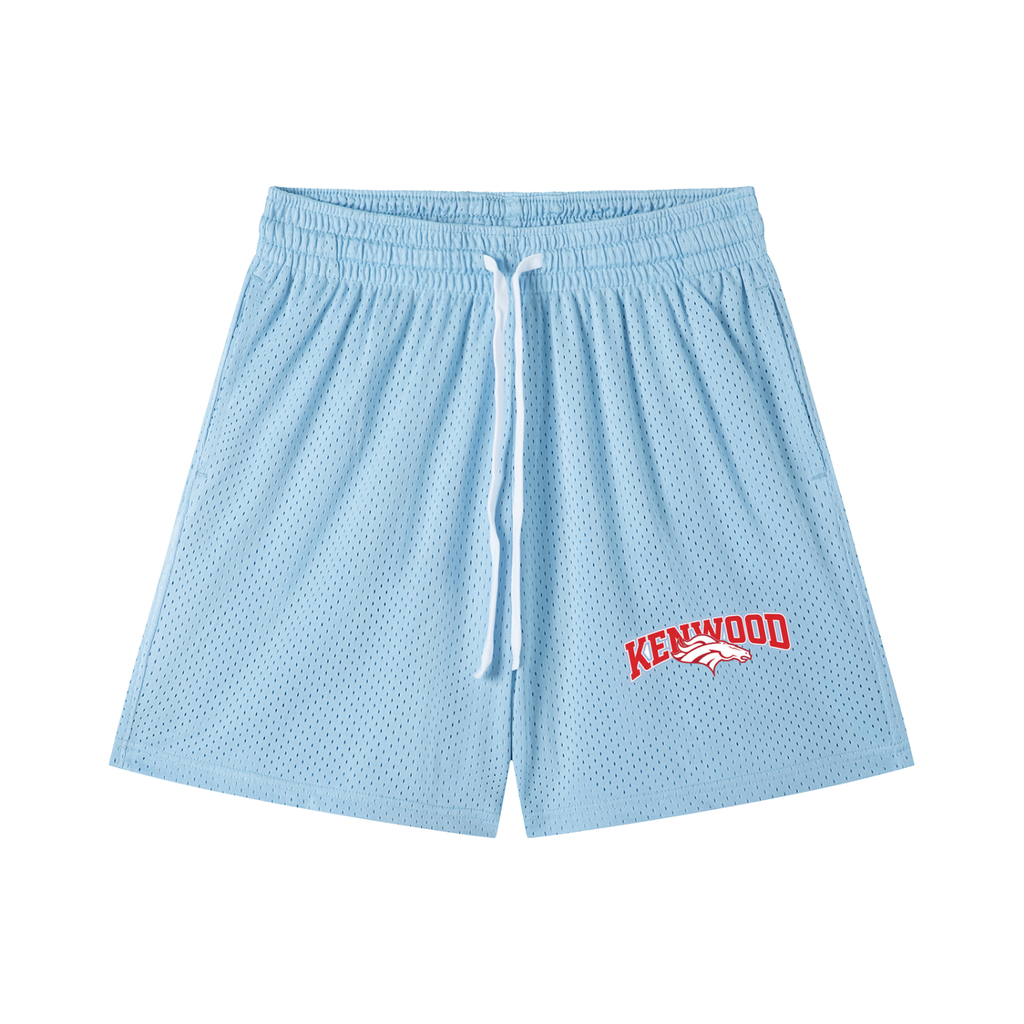 Mesh Drawstring Shorts