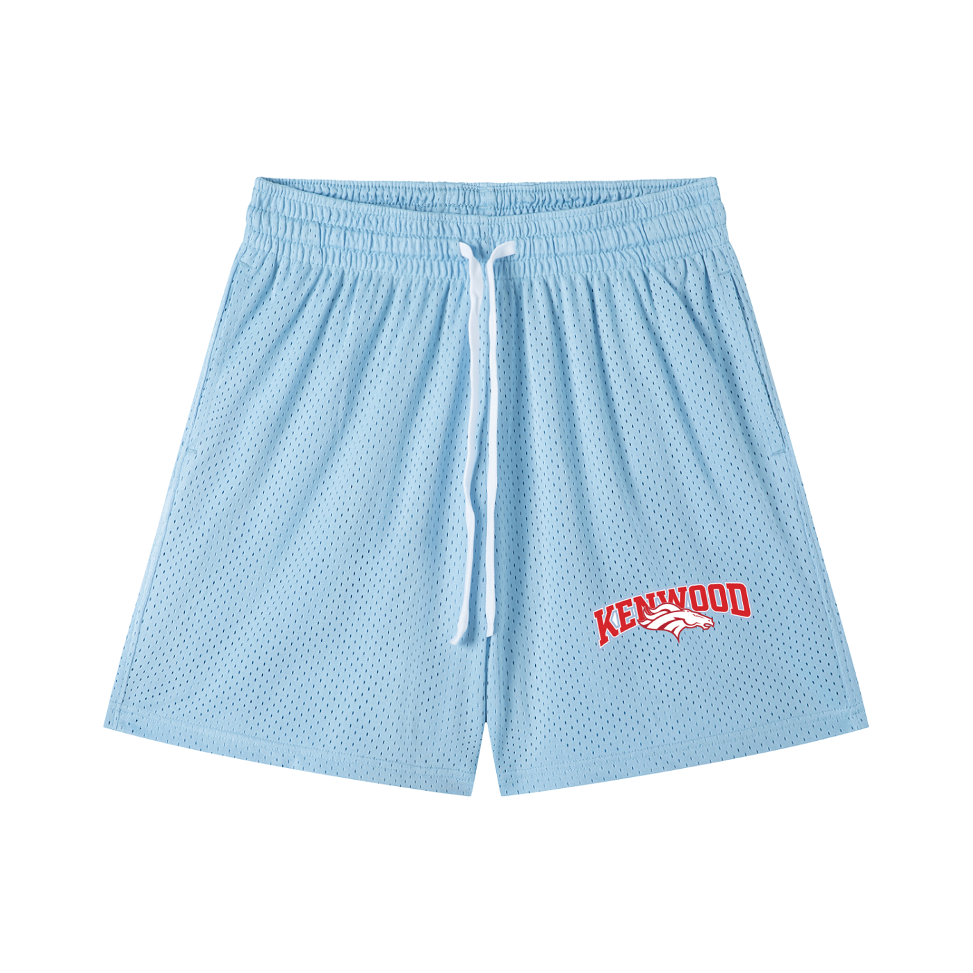 Mesh Drawstring Shorts