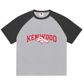 Color-Blocked Raglan Sleeve T-Shirt