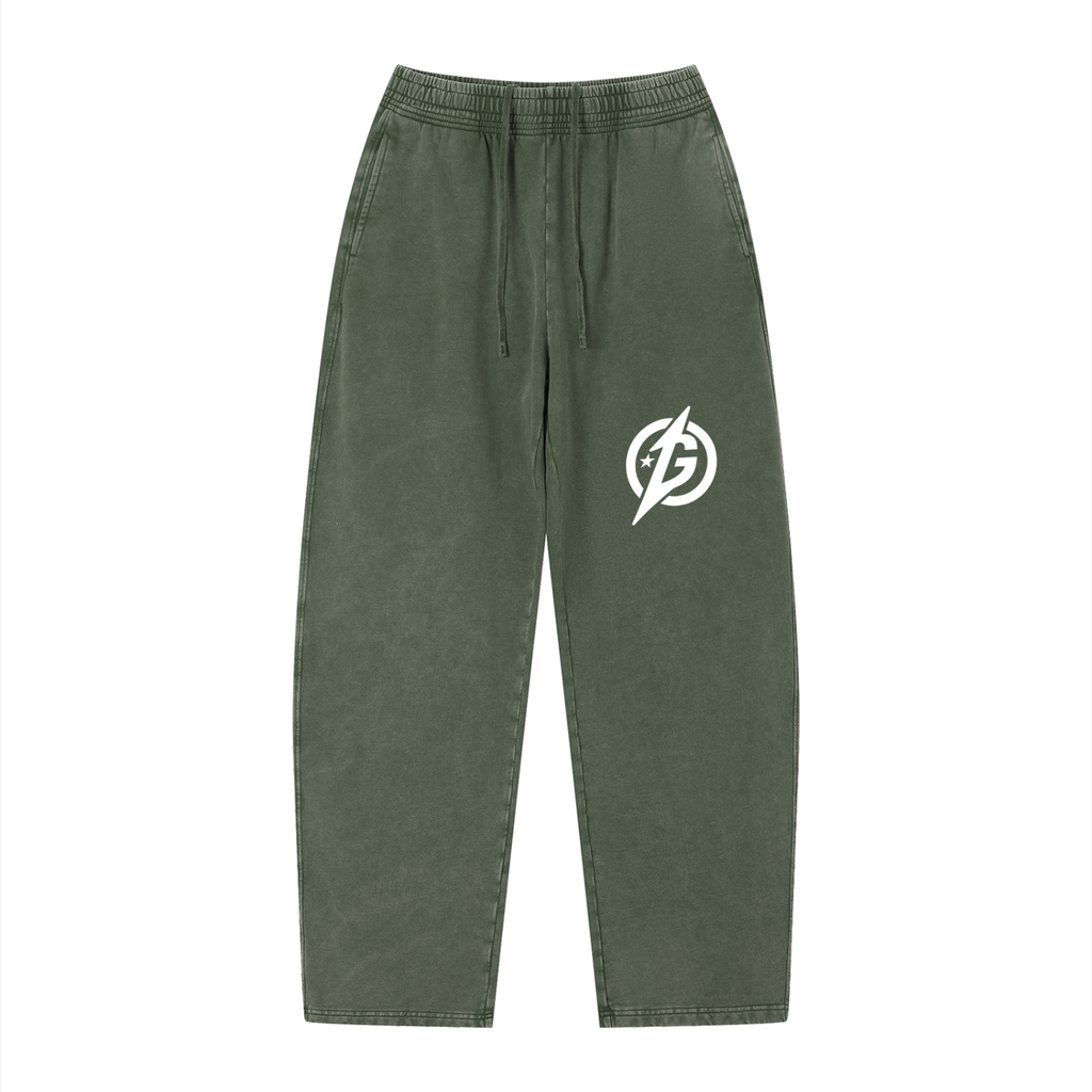 Unisex Vintage Wash Loose Sweatpants