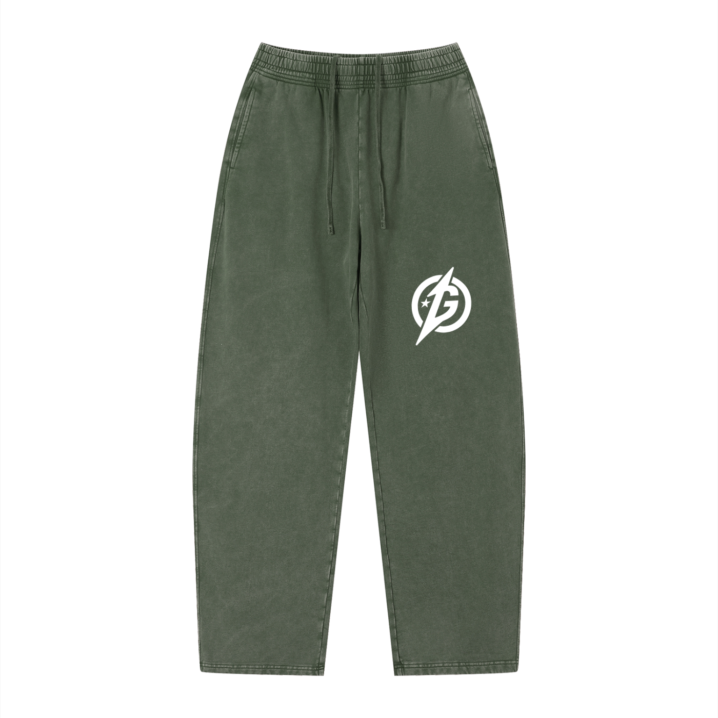 Unisex Vintage Wash Loose Sweatpants