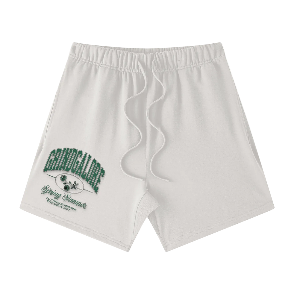 Unisex Earth Tone Loose Fit Cotton Shorts