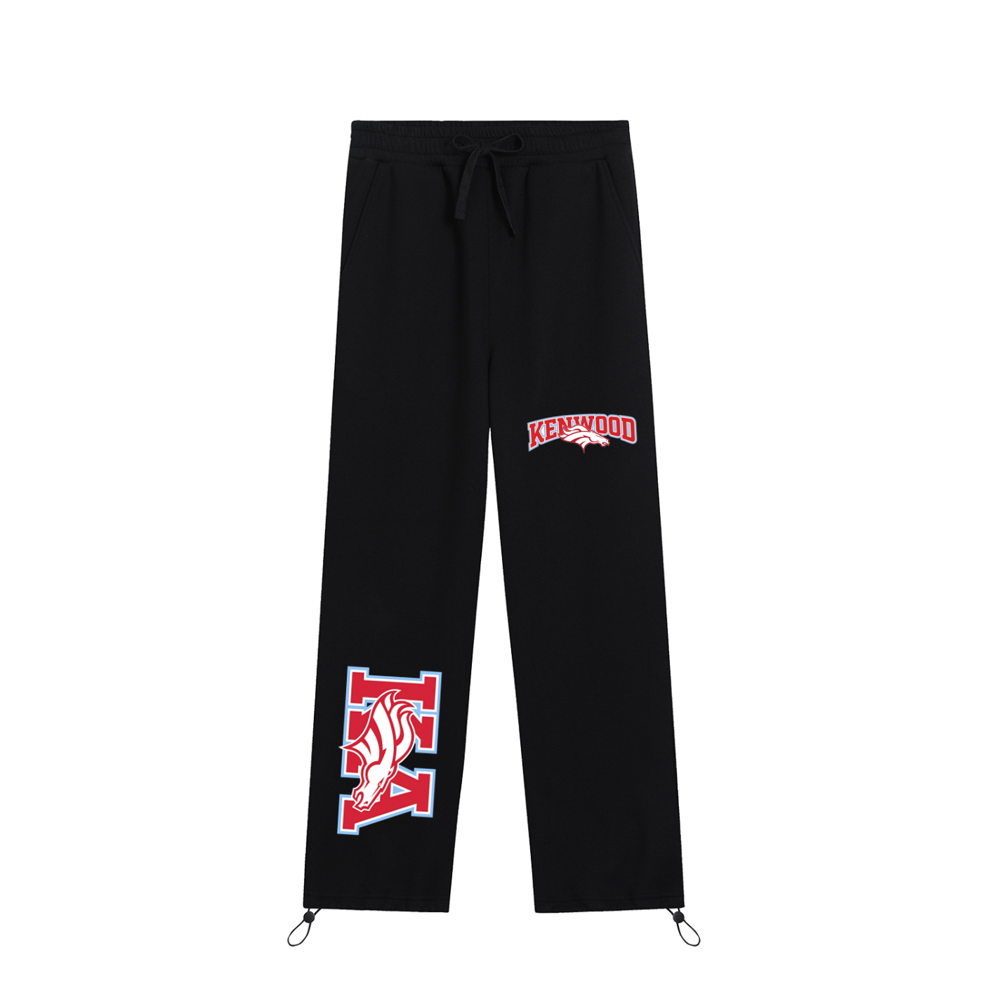 Essential Drawstring Straight-Leg Sweatpants