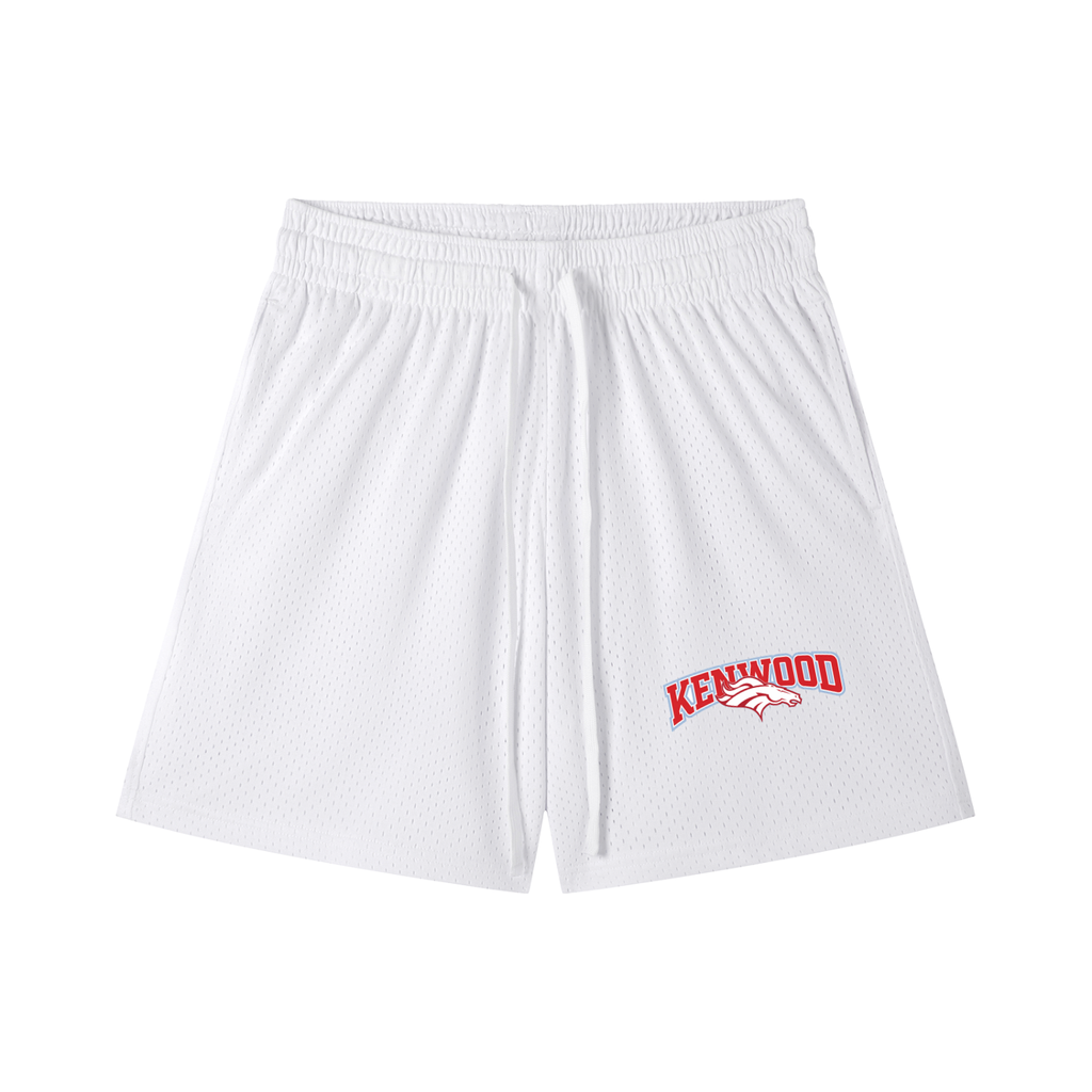 Mesh Drawstring Shorts