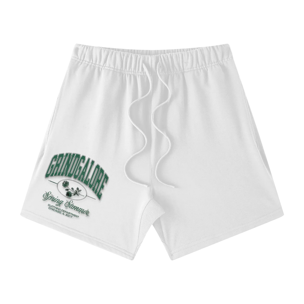 Unisex Earth Tone Loose Fit Cotton Shorts