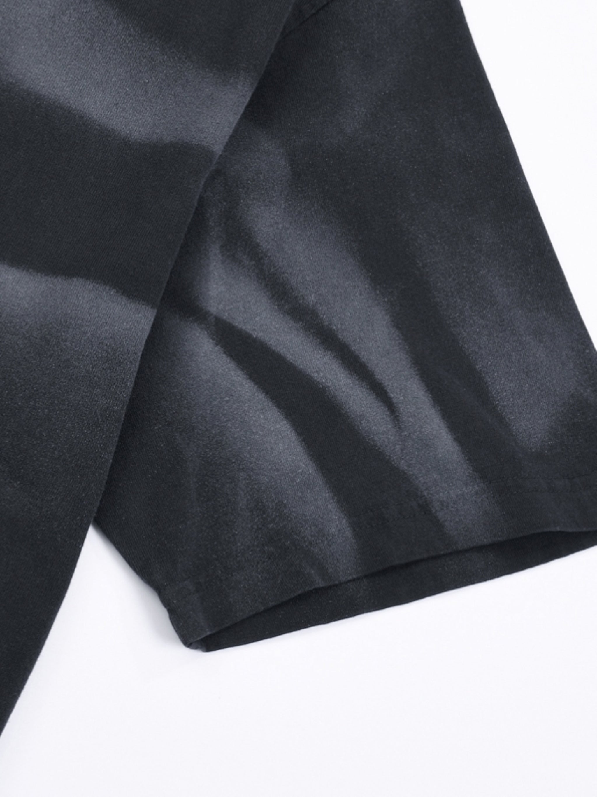 Tiger Stripe Frayed Edge T-Shirt