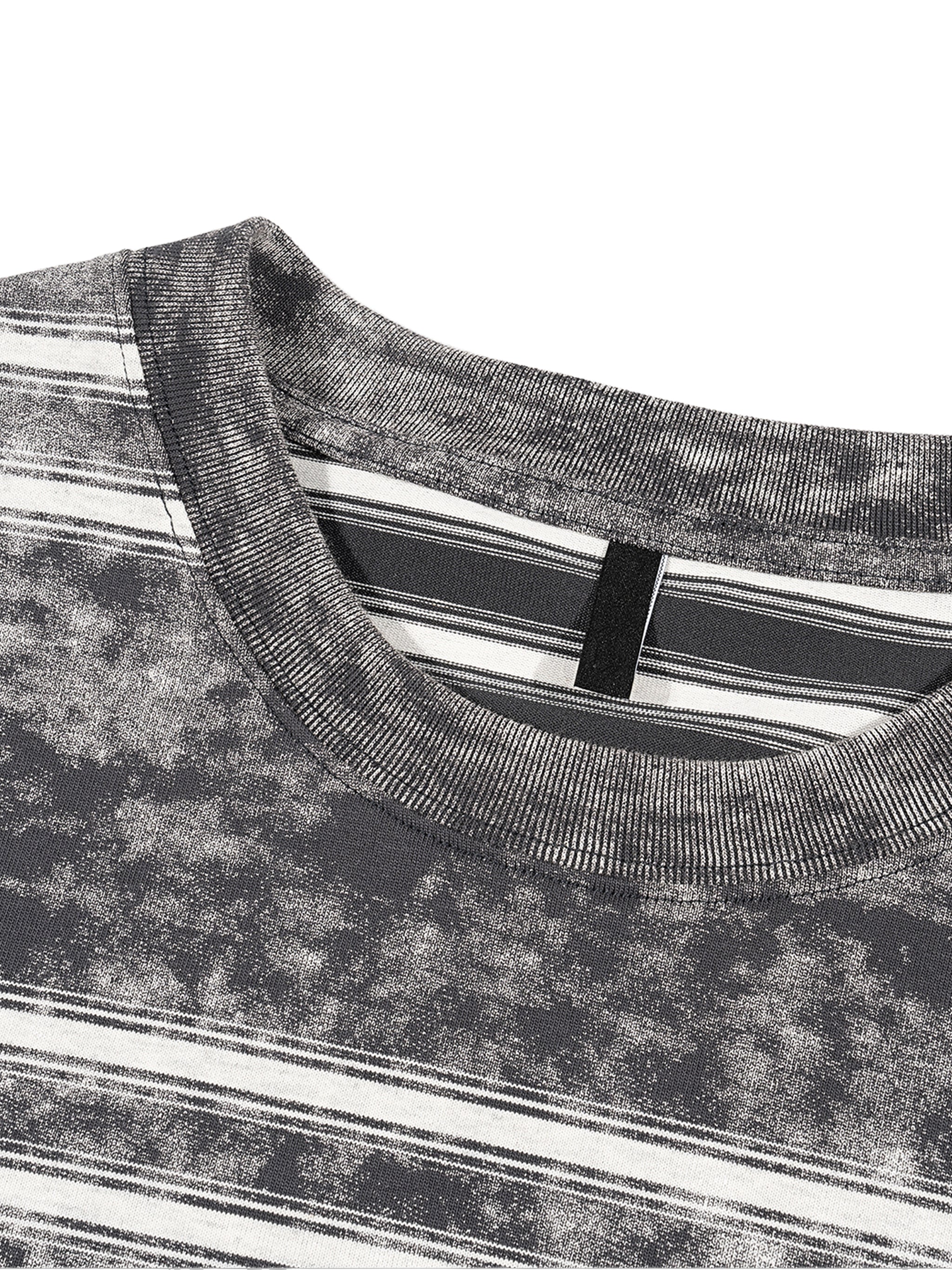 Grind Galore - Boxy Striped T-shirt