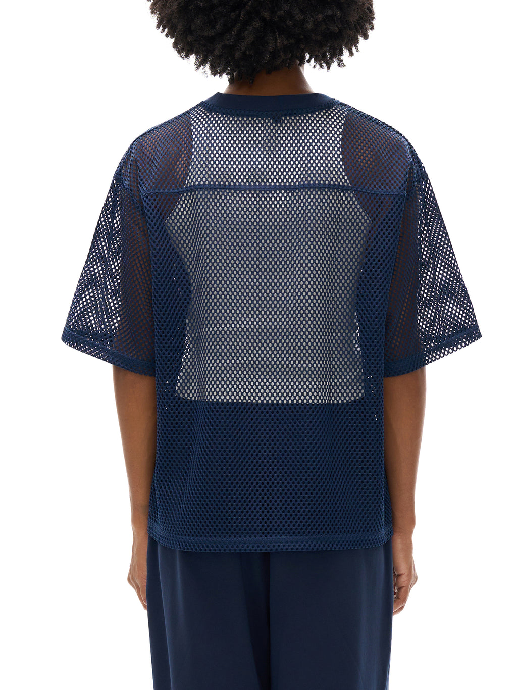 Women’s See-through Boxy Net T-shirt
