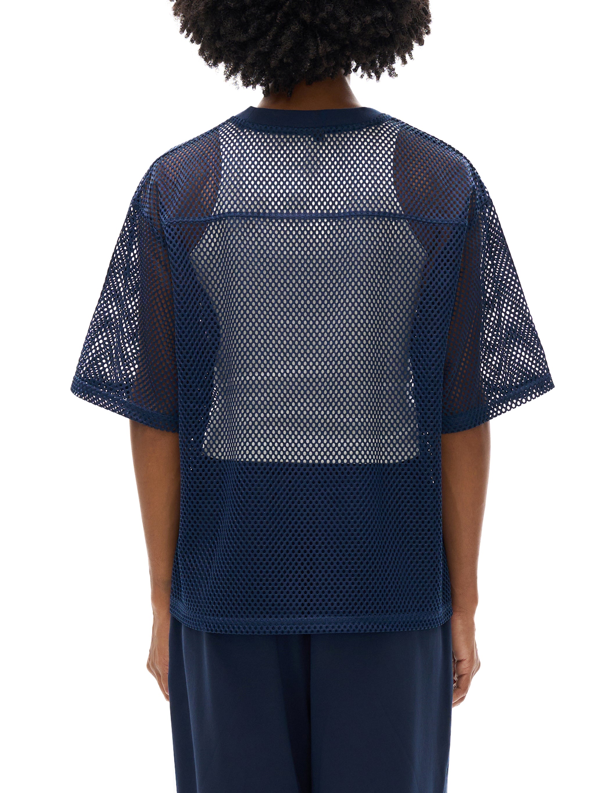 Women’s See-through Boxy Net T-shirt