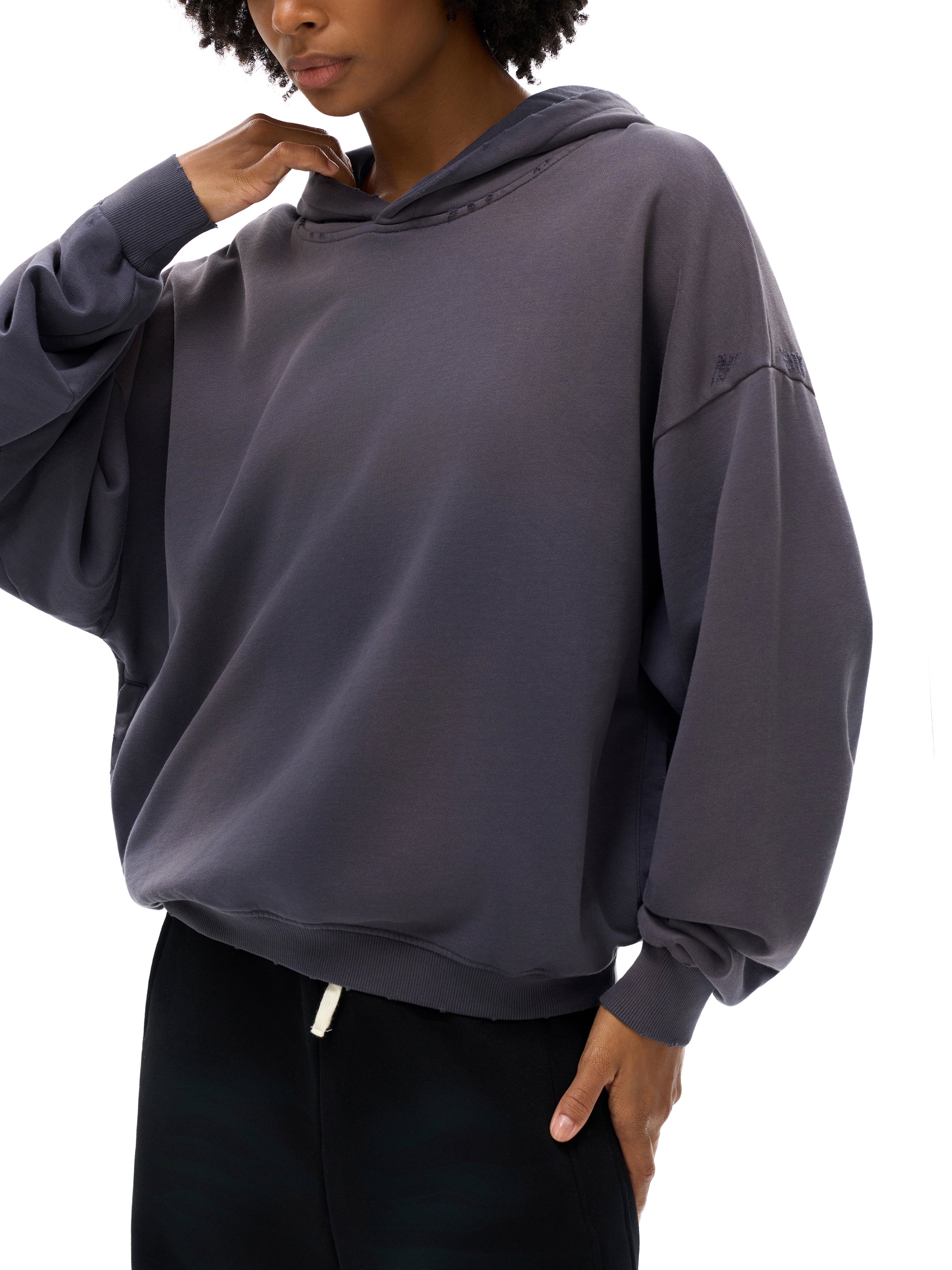 Boxy Sunfaded Hoodie