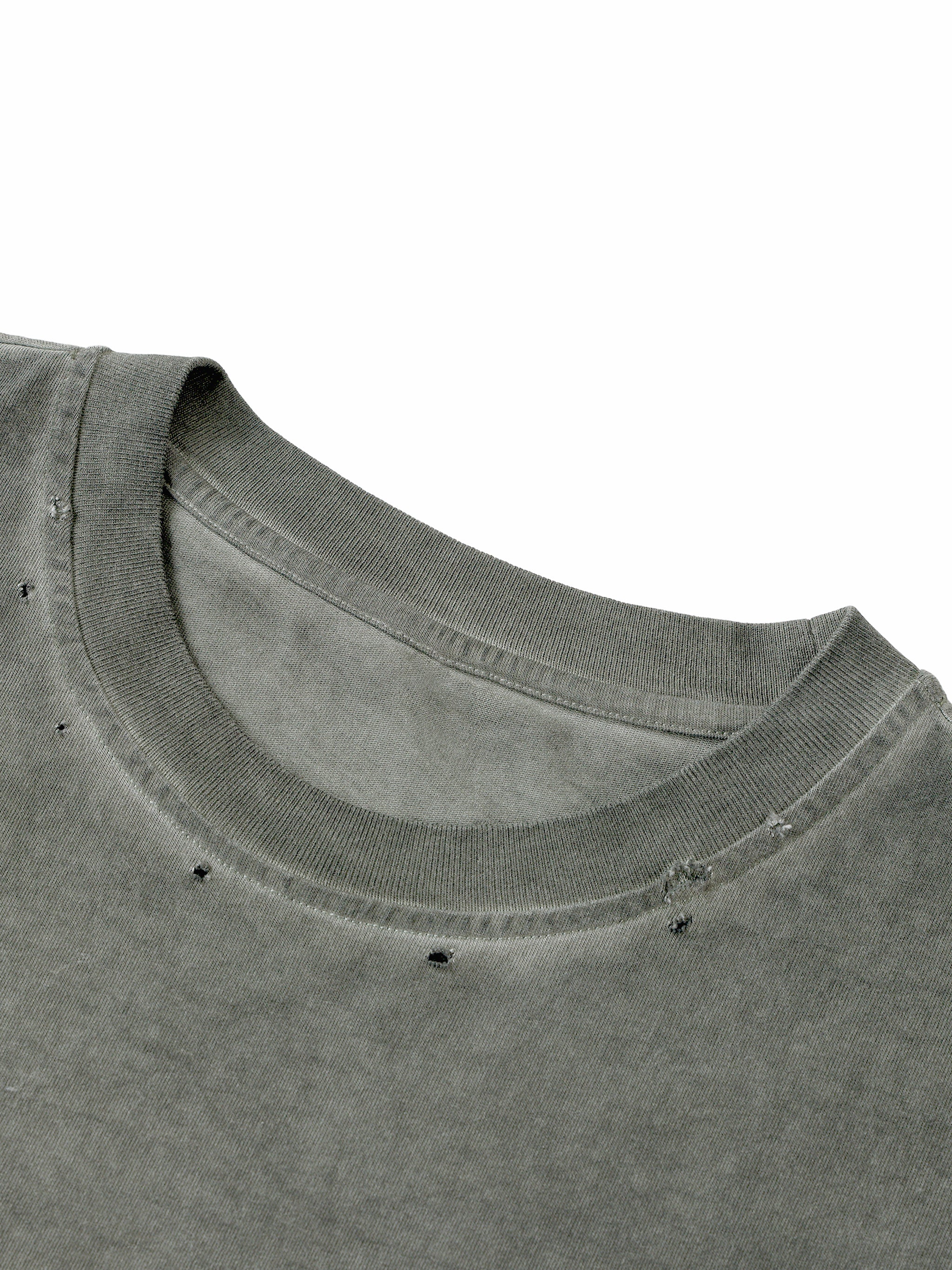 GG Clothing Department - 
Distressed Grommet Eyelet Tank Top