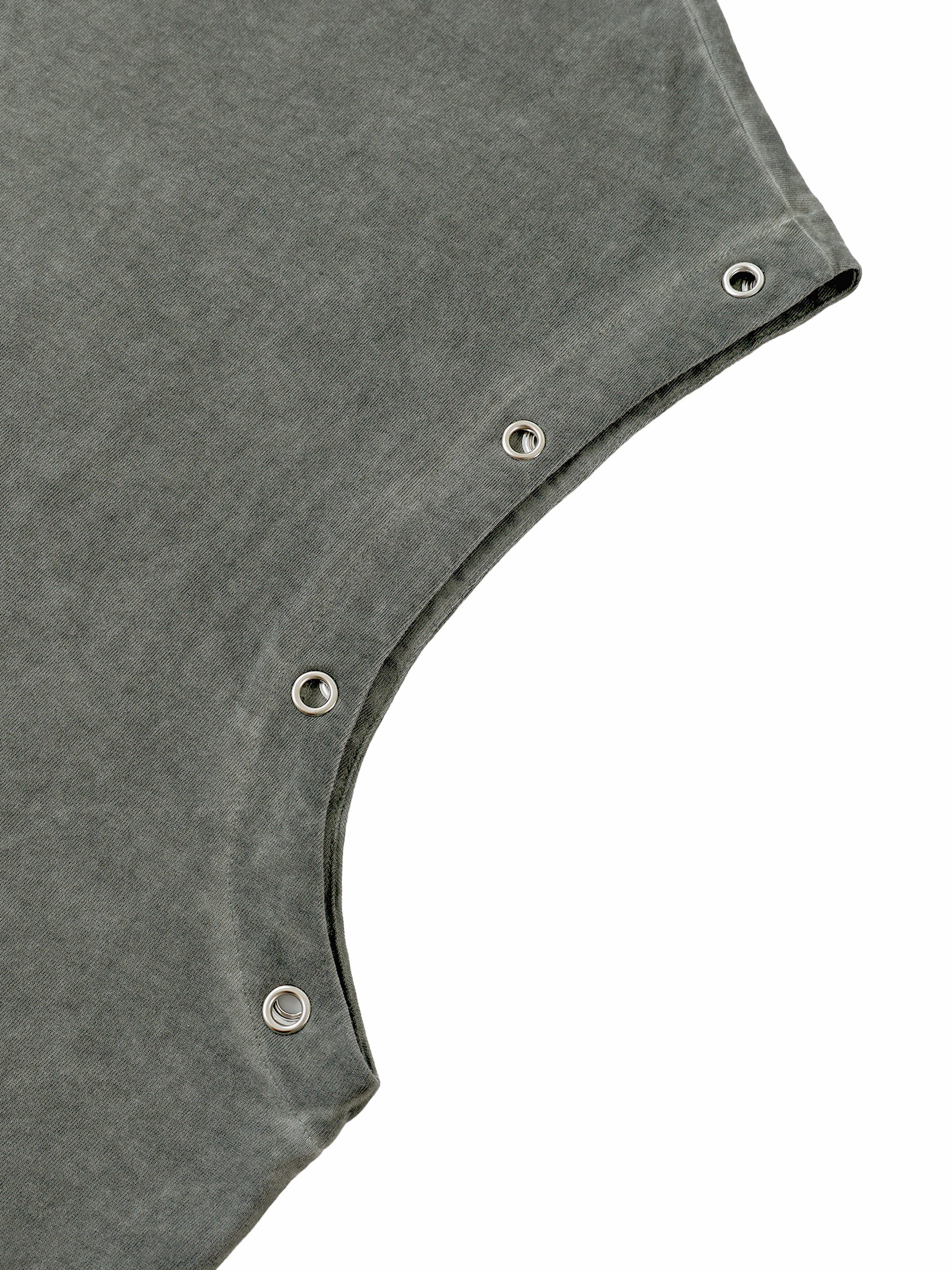 GG Clothing Department - 
Distressed Grommet Eyelet Tank Top