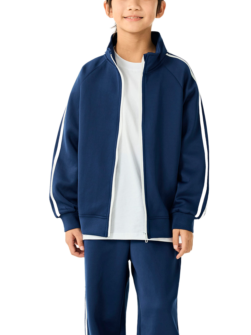 Kids’ Contrast Tape Coach Jacket